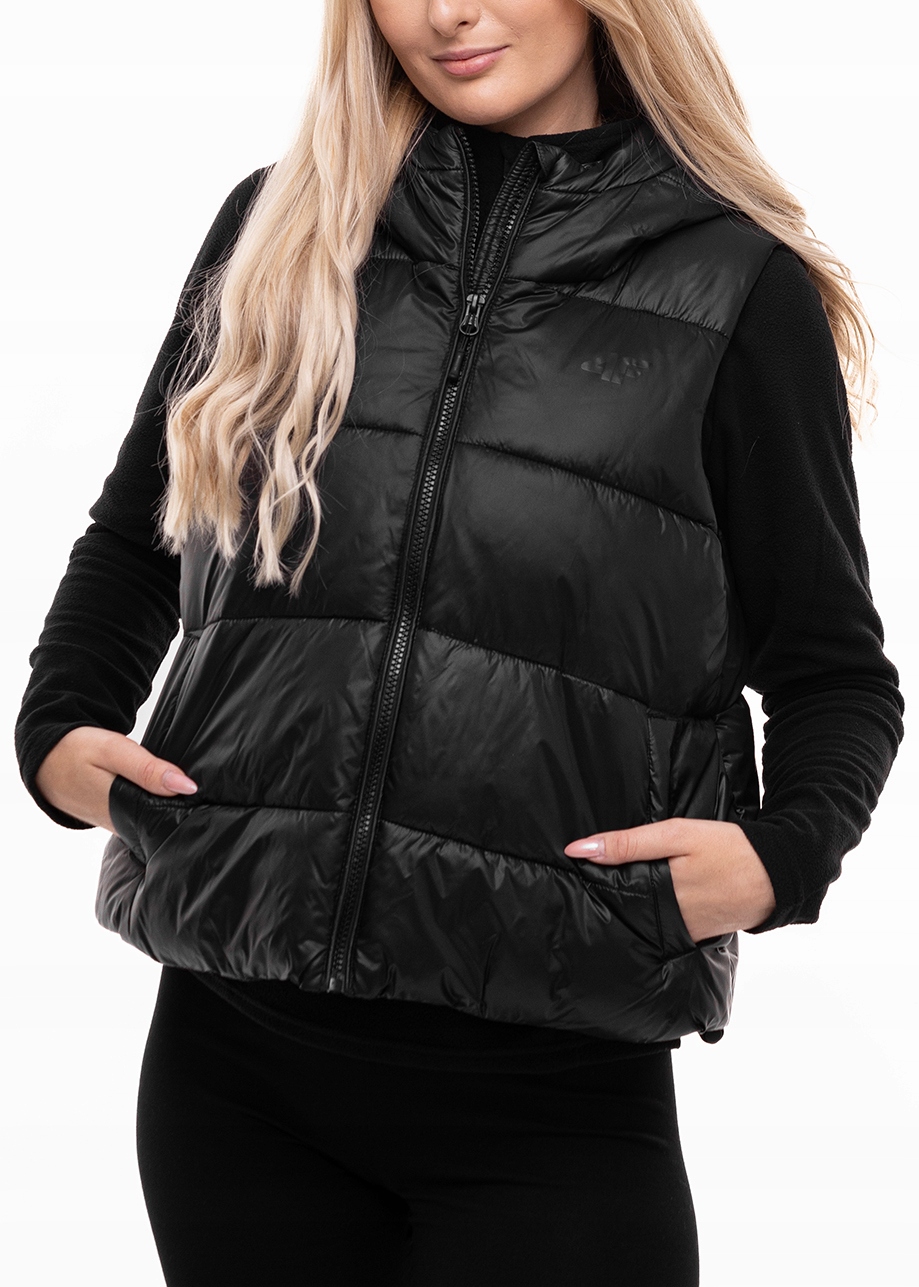 4F dámská zapínací vesta vesta, sportovní, velikost vel