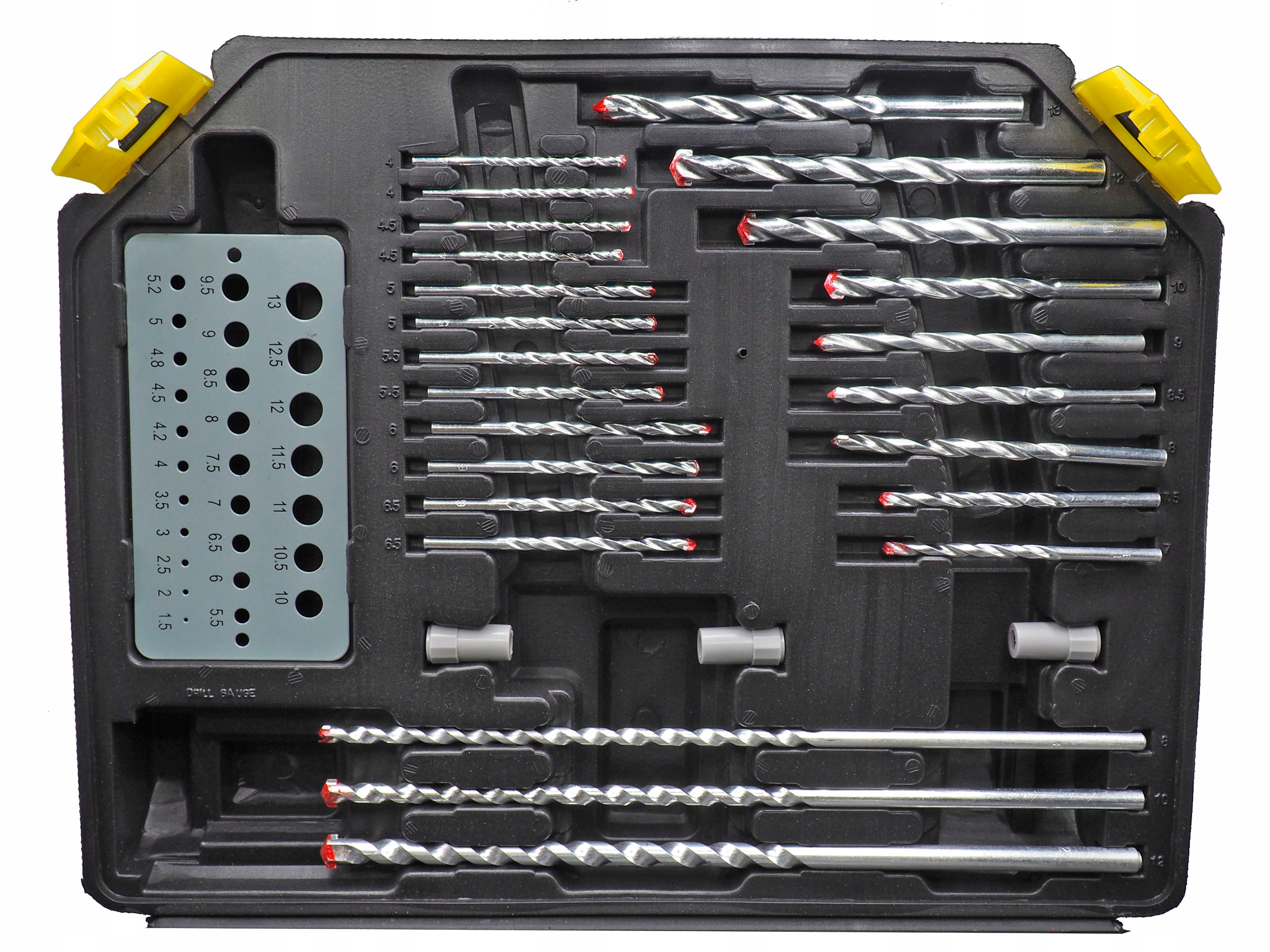 ZESTAW WIERTŁA DŁUTA BITY OTWORNICE 300 EL WALIZKA Rodzaj wiertła zestaw wierteł