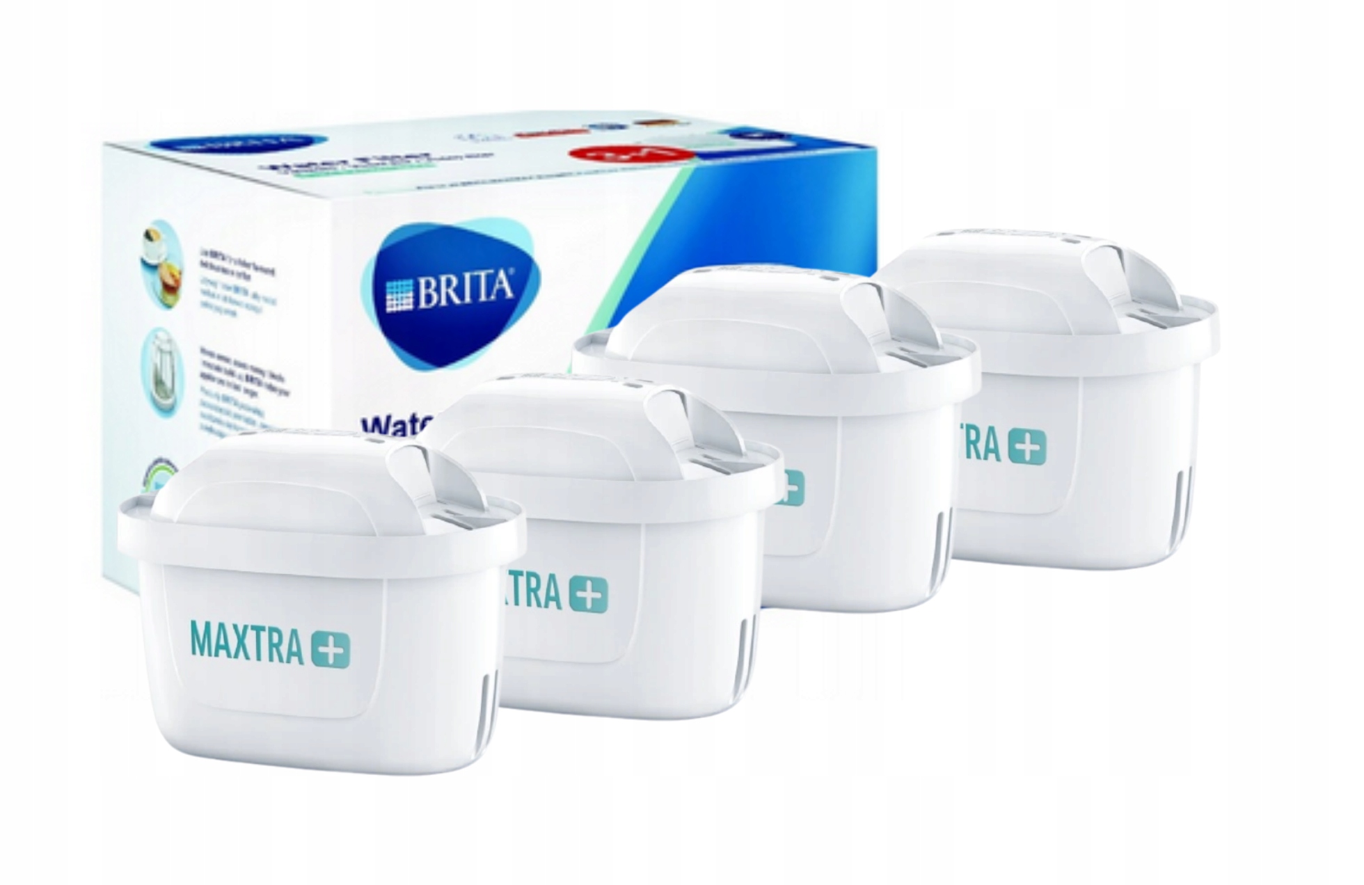 

4 Sztuki Wkład Filtr Brita Maxtra Plus+ Oryginalne