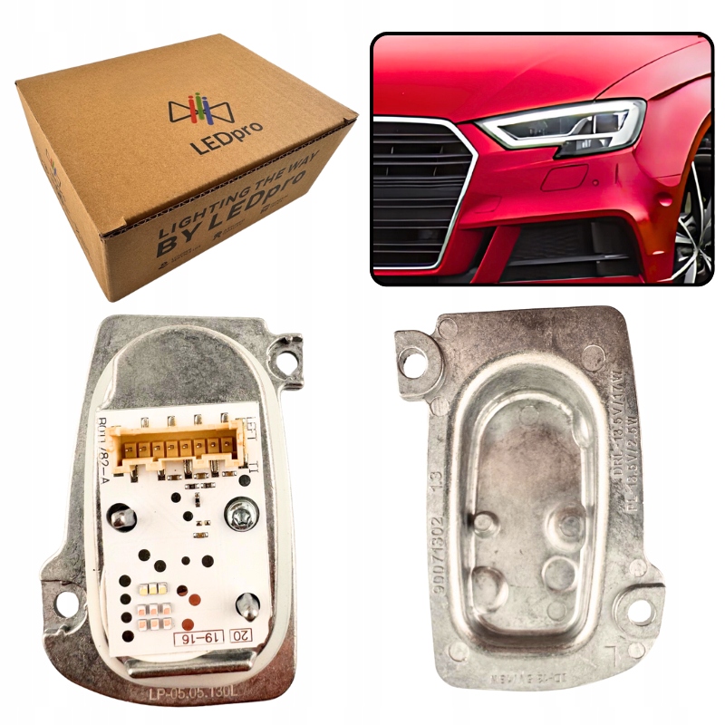 Modul Jež Drl denního světla světel Full Led Audi A3 8V Fl 8V0998473A Levý