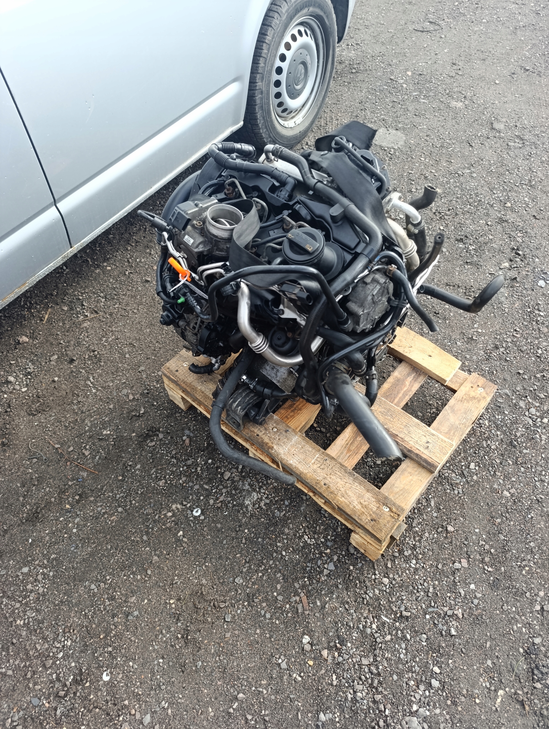VW T5 LIFT T6 engine complete 2.0 TDI CCH CCHA 134 tys. km