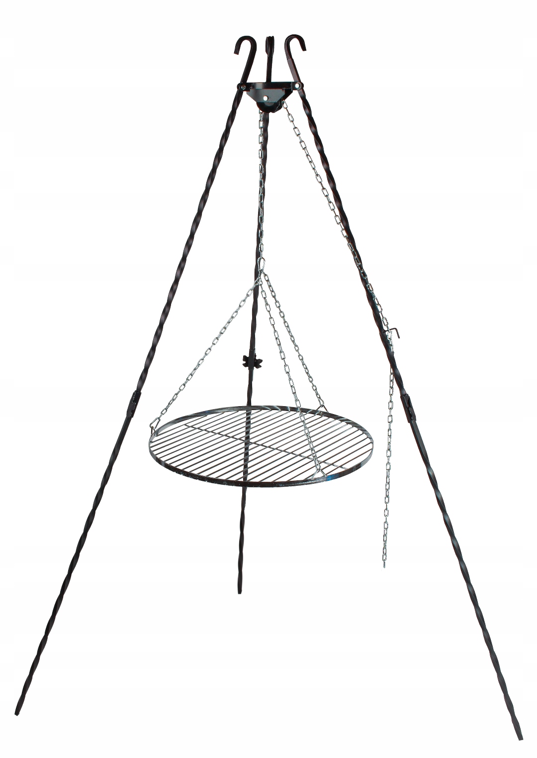 ŁAŃCUCH DO RUSZTU GRILLA Z KARABIŃCZYKAMI DŁUGI Stan opakowania oryginalne