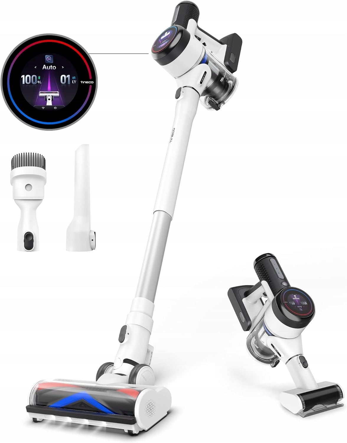 Tineco Pure One S15 Pro Smart odkurzacz akumulatorowy z końcówkami zestawie