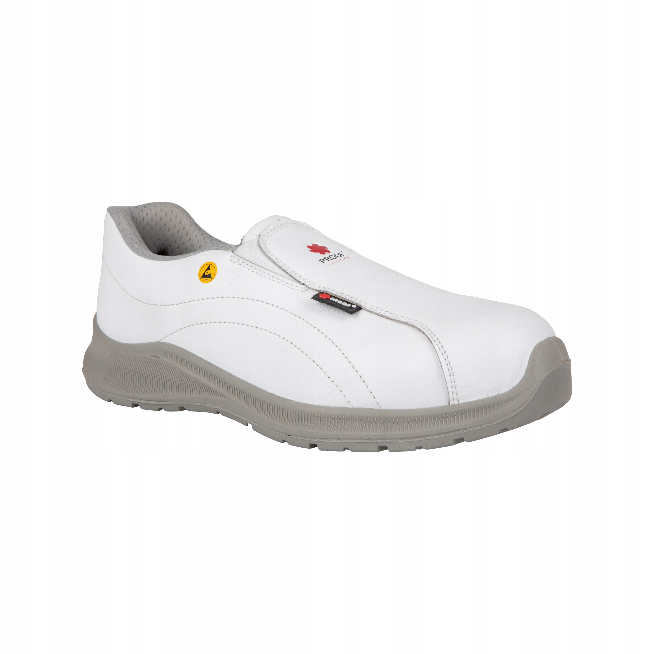 Ochranné Pracovní Boty Polobotky Proof Crystal Bílé S2 Sr Fo Esd Velikost 45