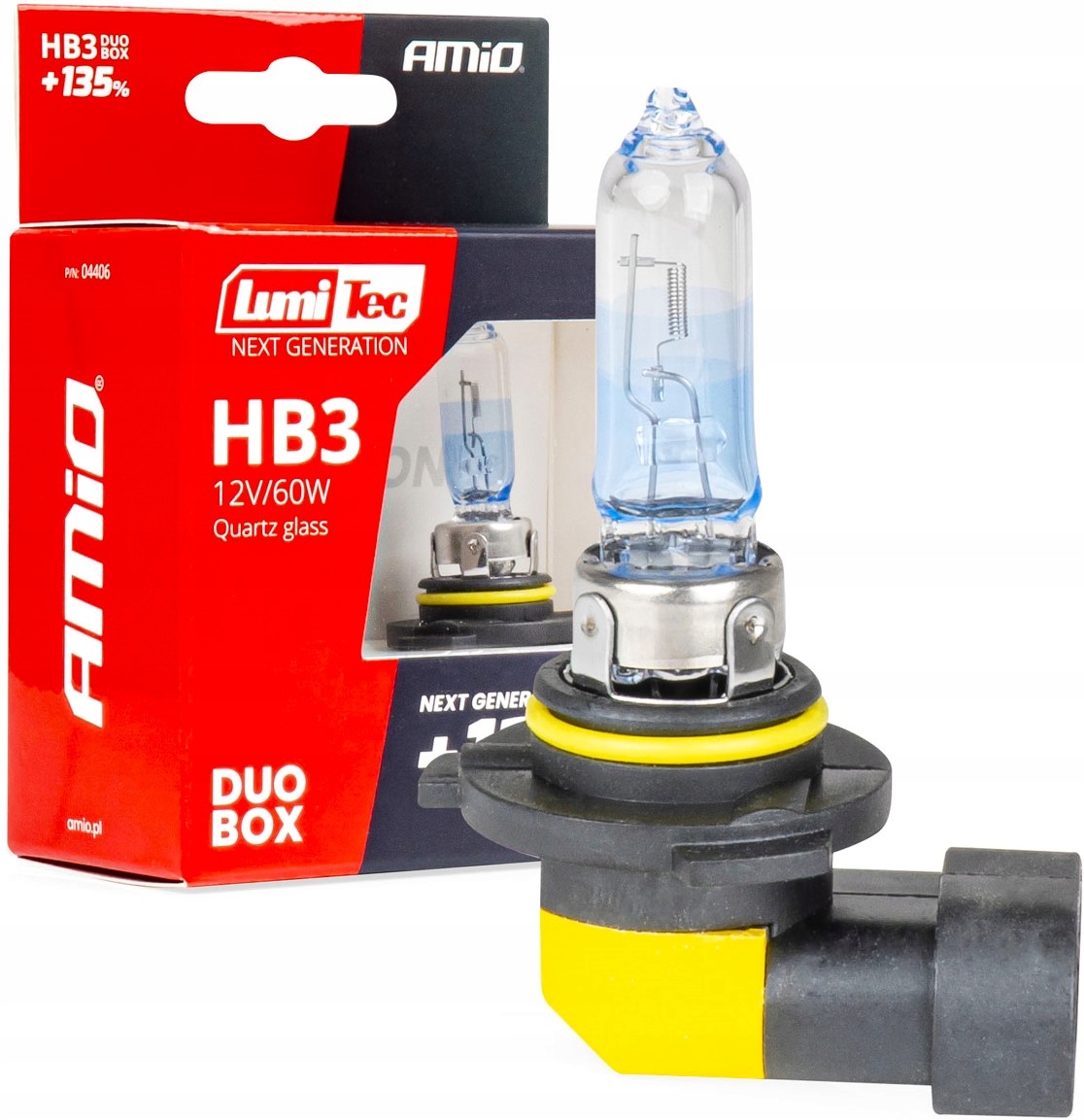 Żarówki Halogenowe HB3 12V 60W LumiTec Next Generation +135% Duo Zestaw