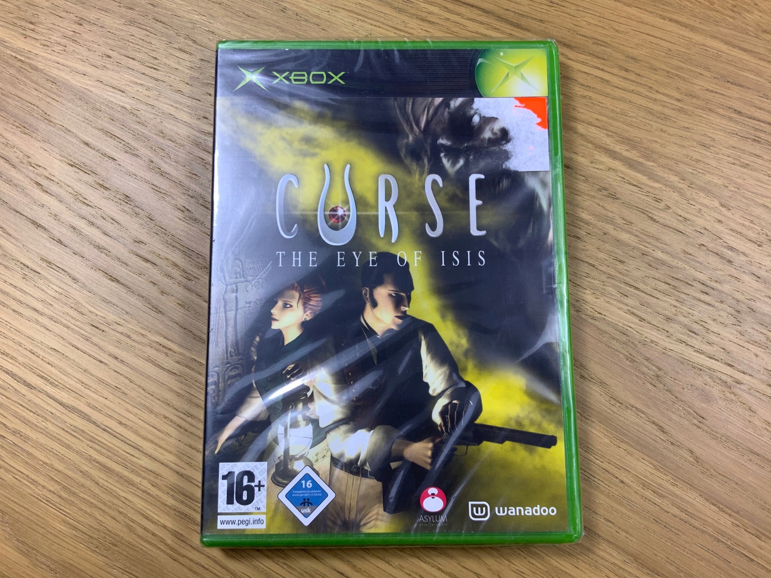 CURSE THE EYE OF ISIS folia XBOX CLASSIC Platforma Microsoft Xbox