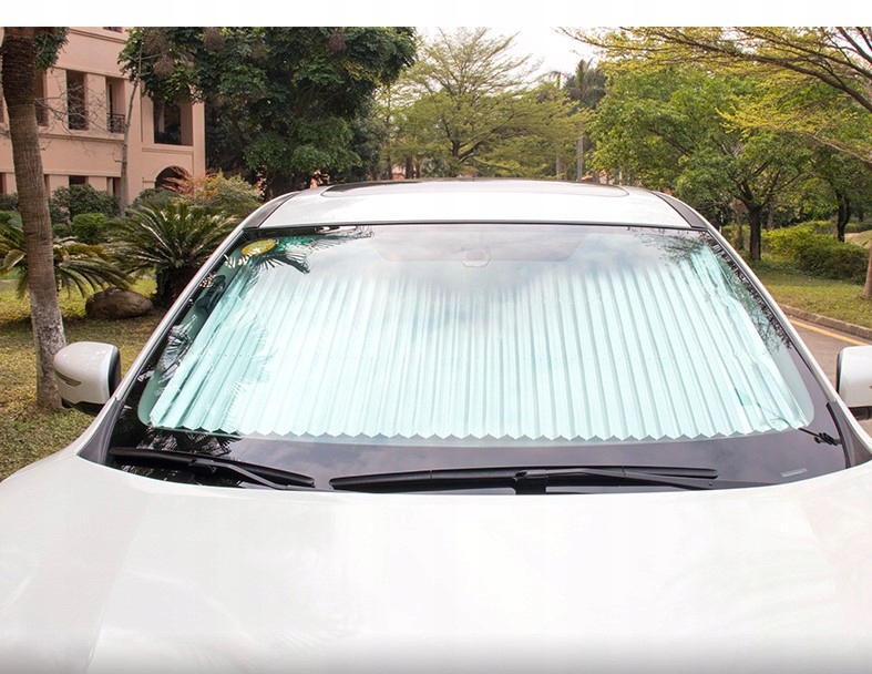 ROLETA PRZECIWSŁONECZNA ŻALUZJA SAMOCHODOWA AUTA OSŁONA PRZED SŁOŃCEM 65cm Szerokość rolety 65 cm