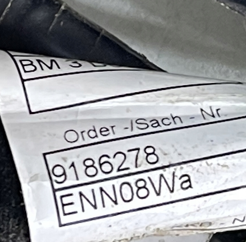 BMW cablaggio HAKA PRZYCZEPY Tubi cablaggio 9220001 9186278