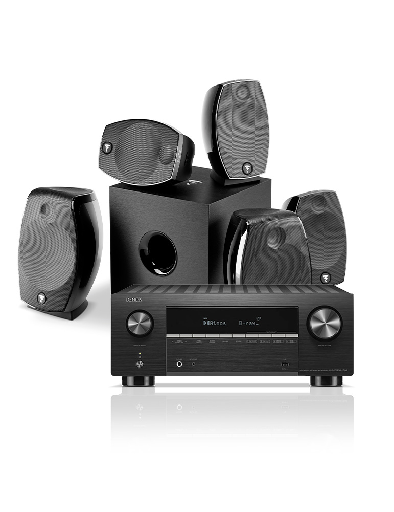 Denon AVR-X2800H Focal Sib Evo Domácí kino 5.1