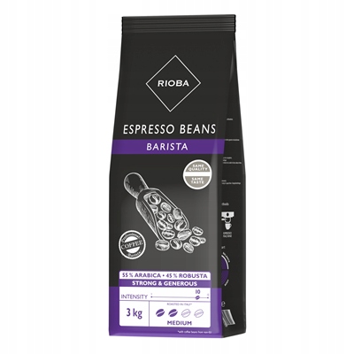 Levně Káva Rioba Barista (Stříbrná) 3000 g