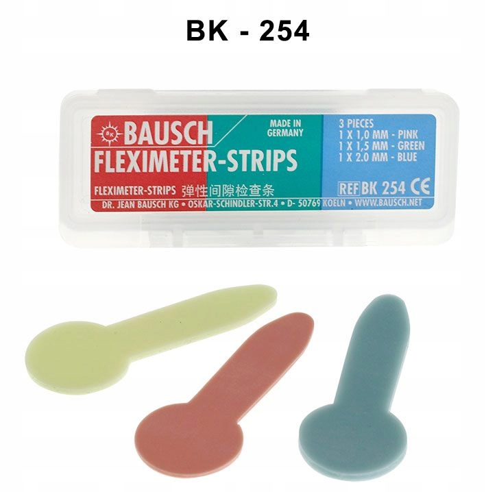 Bausch Elastyczne paski pomiaru wys. preparowania