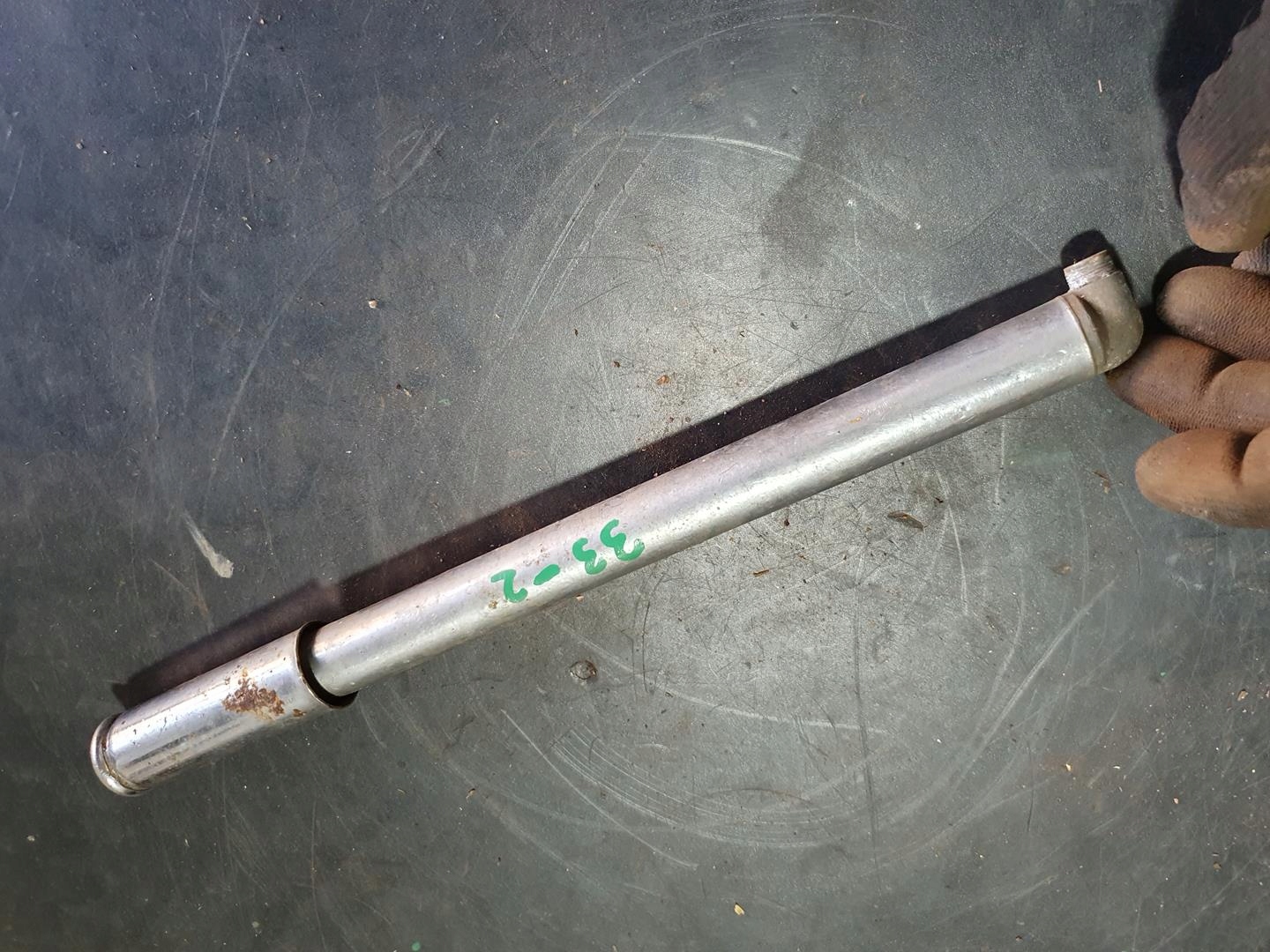 POMPKA RĘCZNA ROMET ZZR ŁADNY CHROM 33cm ORYGINAŁ