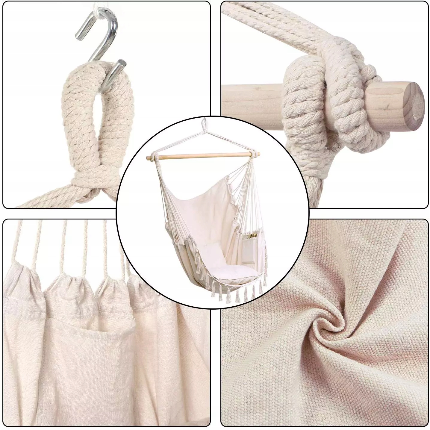 HAMAK HUŚTAWKA KRZESŁO WISZĄCY FOTEL BRAZYLIJSKI Producent Care Life