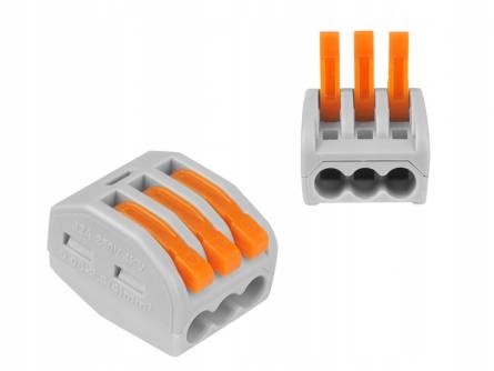 

Złączka elektryczna uniwersalna 3 x 4 mm Wago