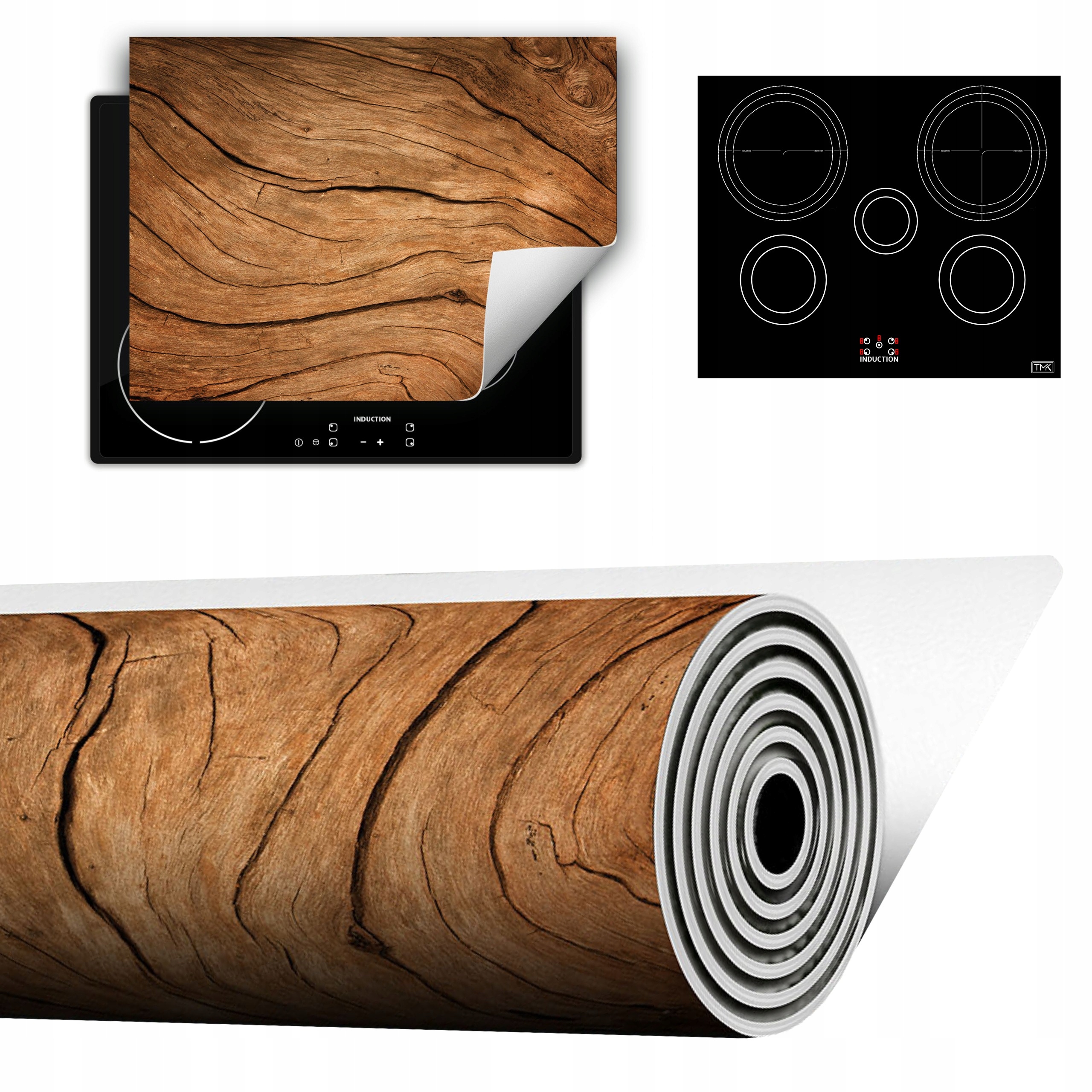 Vinylová Podložka Do Kuchyně Více Místa 70x52 Dřevo