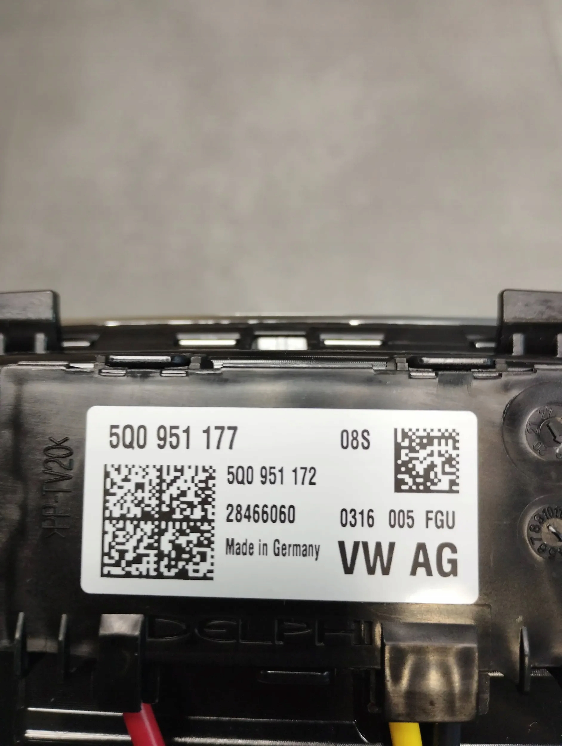 Audi A8 4N D5 FANALE interna 4N0947135BD
