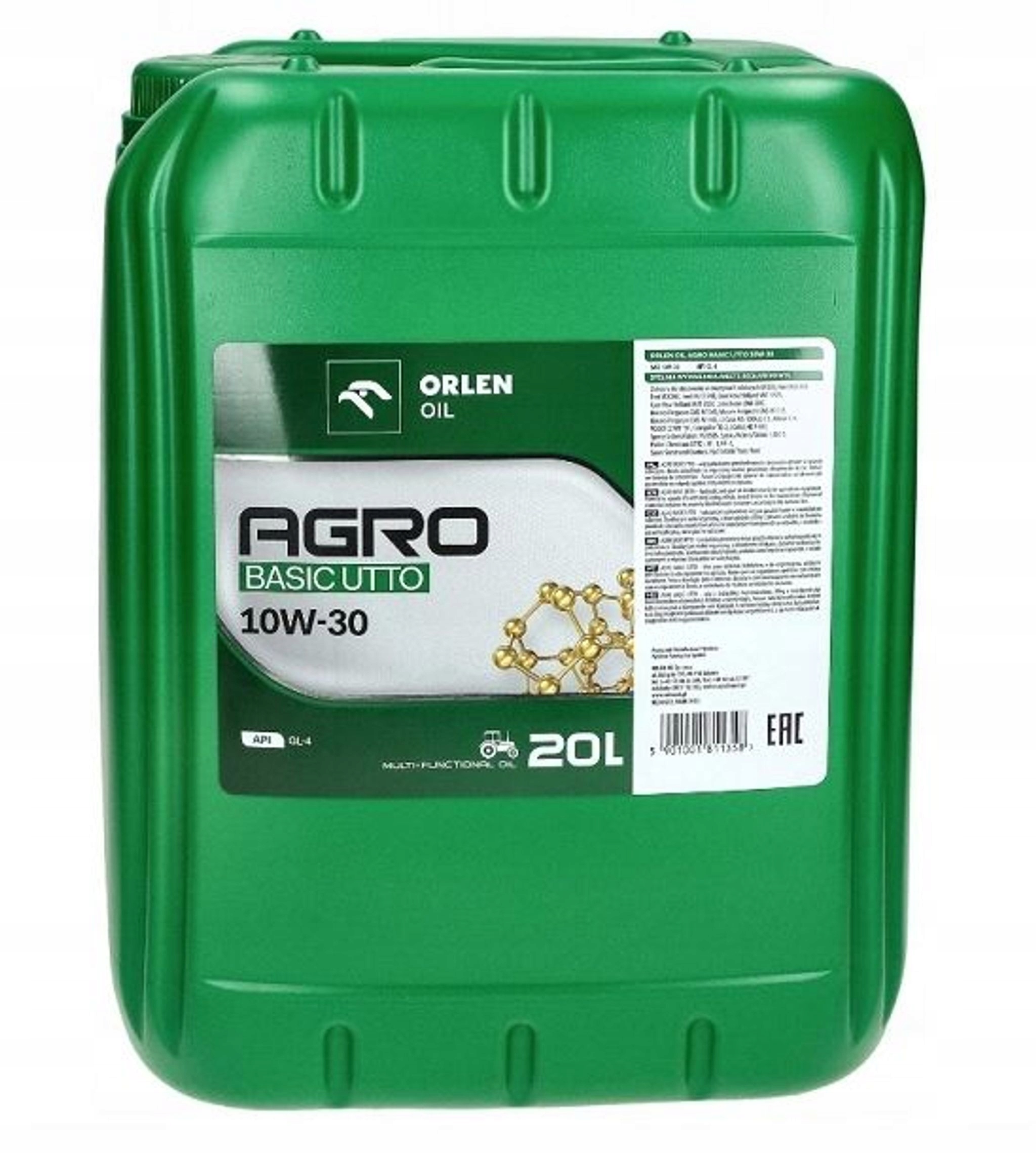 ORLEN AGRO BASIC UTTO 10W30 20L
