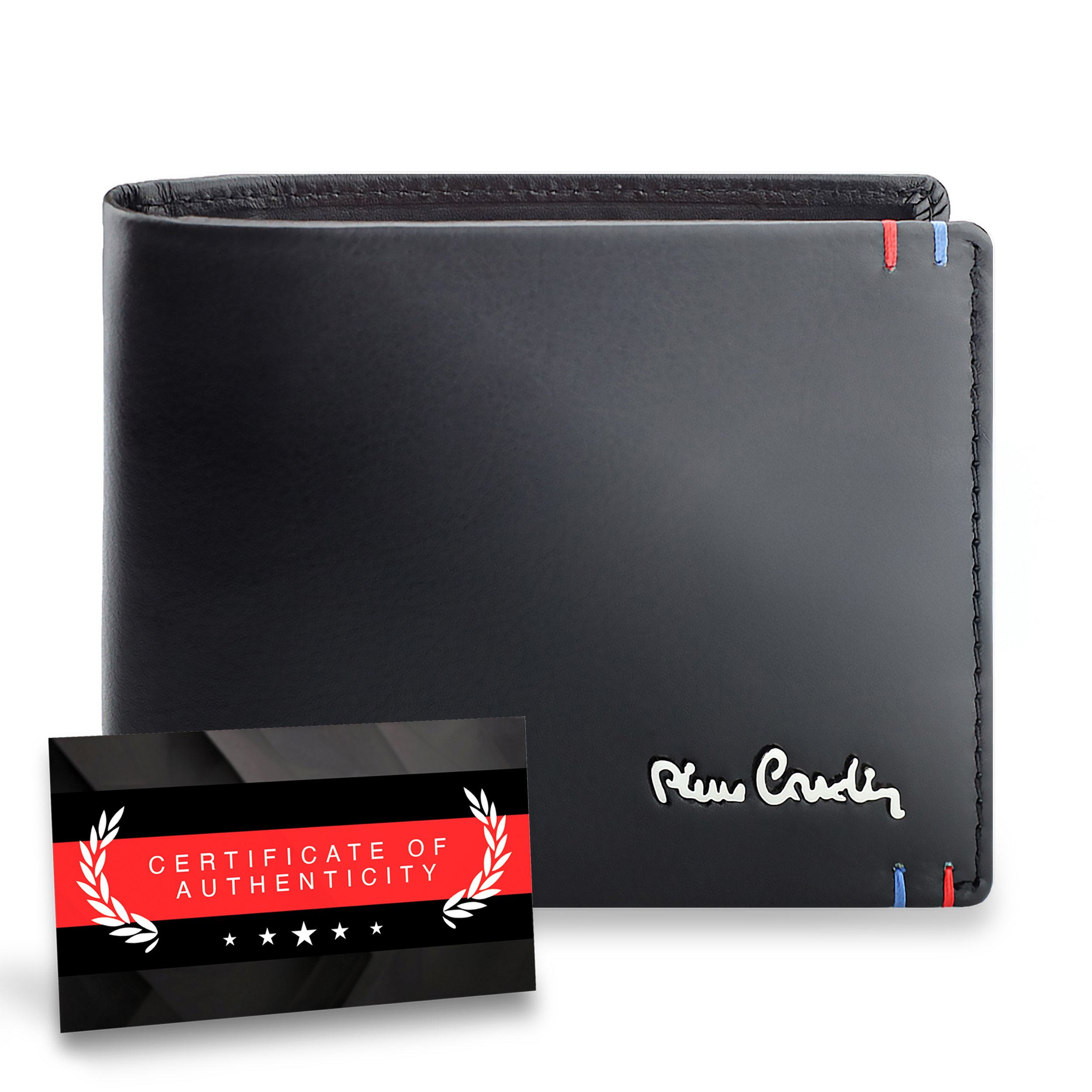 Pánská peněženka Pierre Cardin Kožená černá Slim Rfid Certifikát