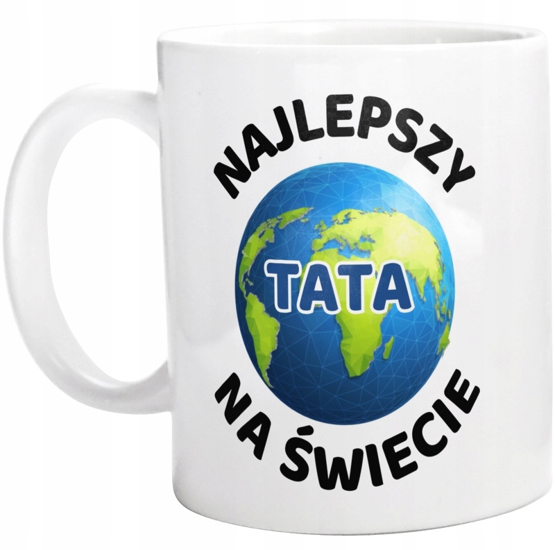 

Najlepszy tata na świecie Kubek Biały