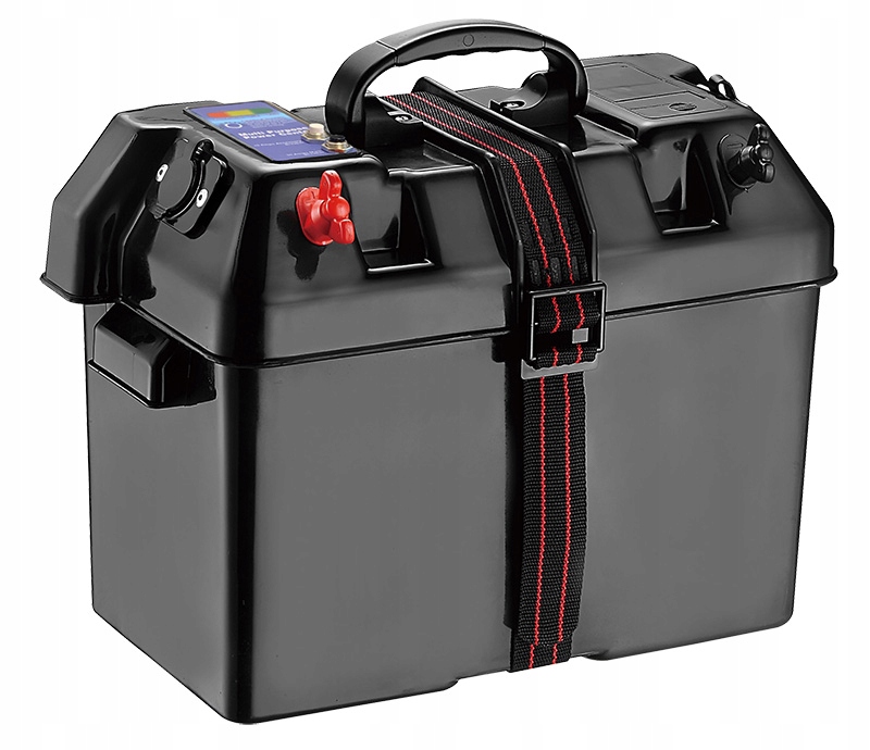 Pojemnik Na Akumulator Z Usb I BEZPECZNIKAMI-05885