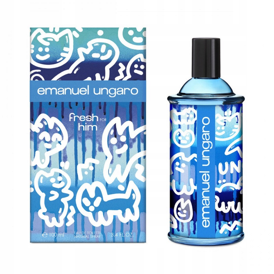 Parfém pro muže Emanuel Ungaro Edt Emanuel Ungaro Fresh For Him 100 ml