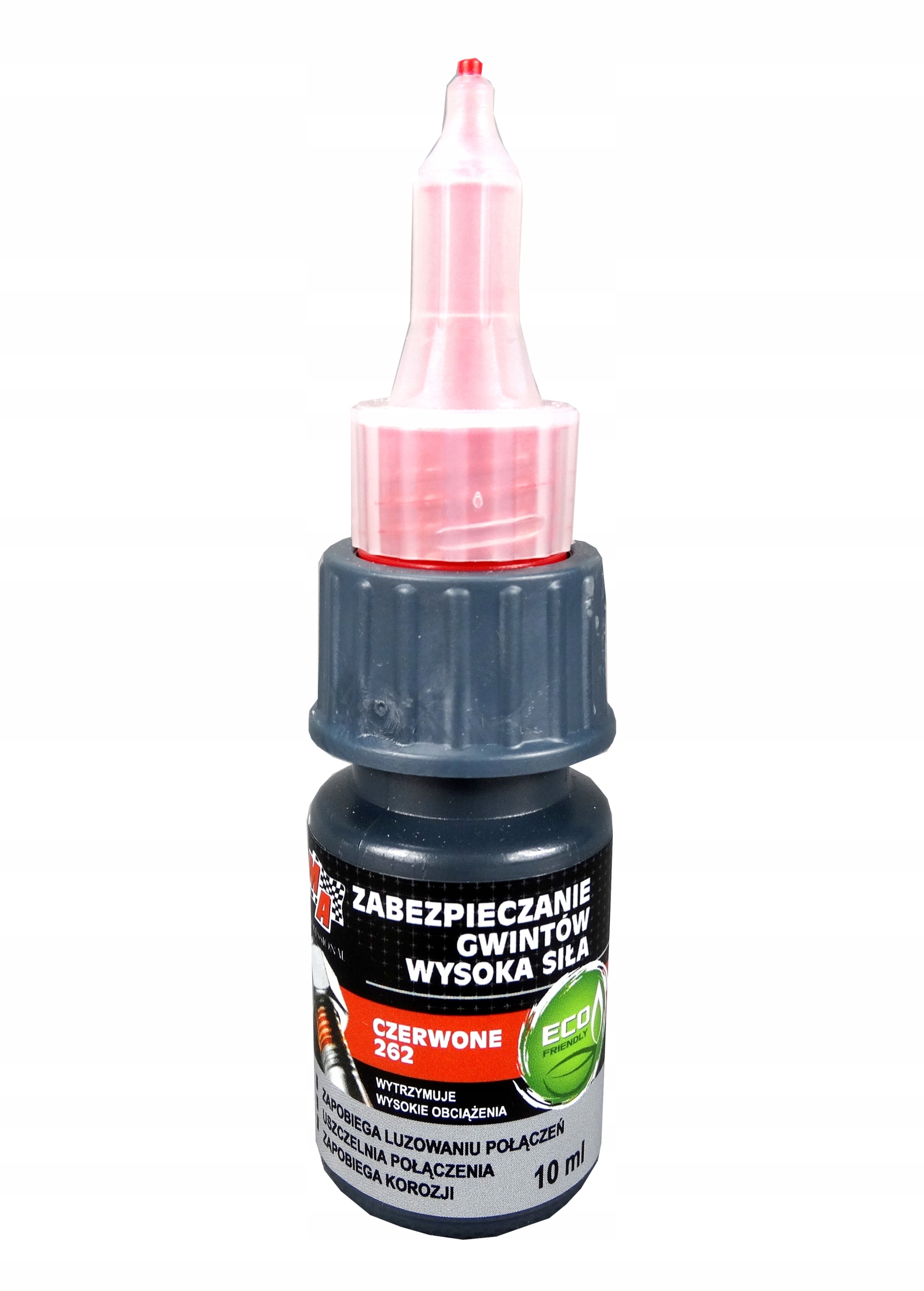 Moje Auto Klej Do Gwintów Czerwony Mocny 10ml