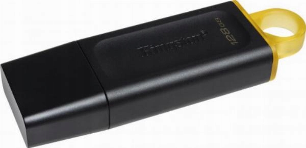 KINGSTON 128GB USB3.2 Gen1 DataTraveler Exodia (Black + Yellow) — 4