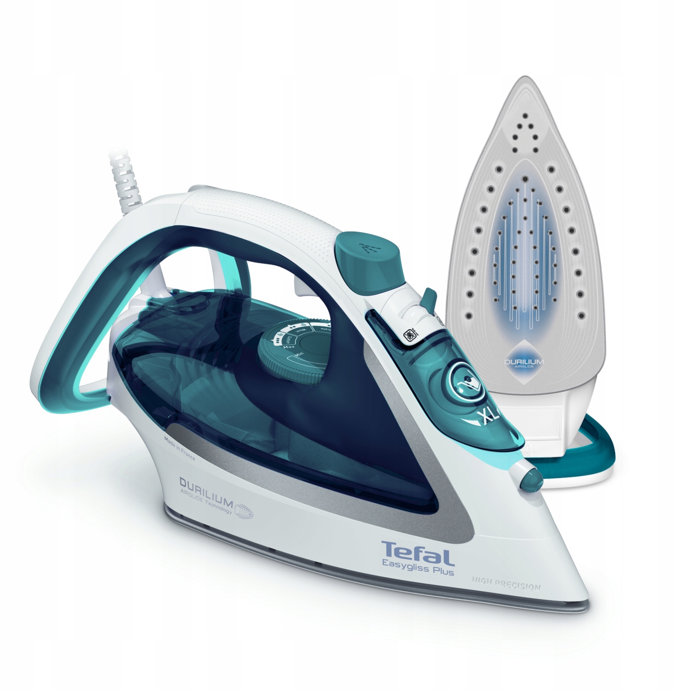 Żelazko parowe Tefal Easygliss Plus 2 FV5718 2500W 195g/min anti-drip