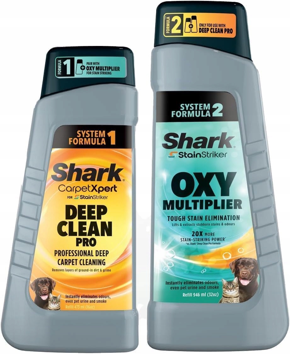 Levně Sada Shark StainStriker Oxy Multiplier 946 ml Deep Clean Pro 473 ml