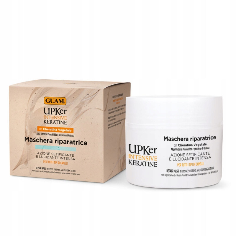 Guam Upker Keratine Opravná maska na bázi keratinu 200 Ml