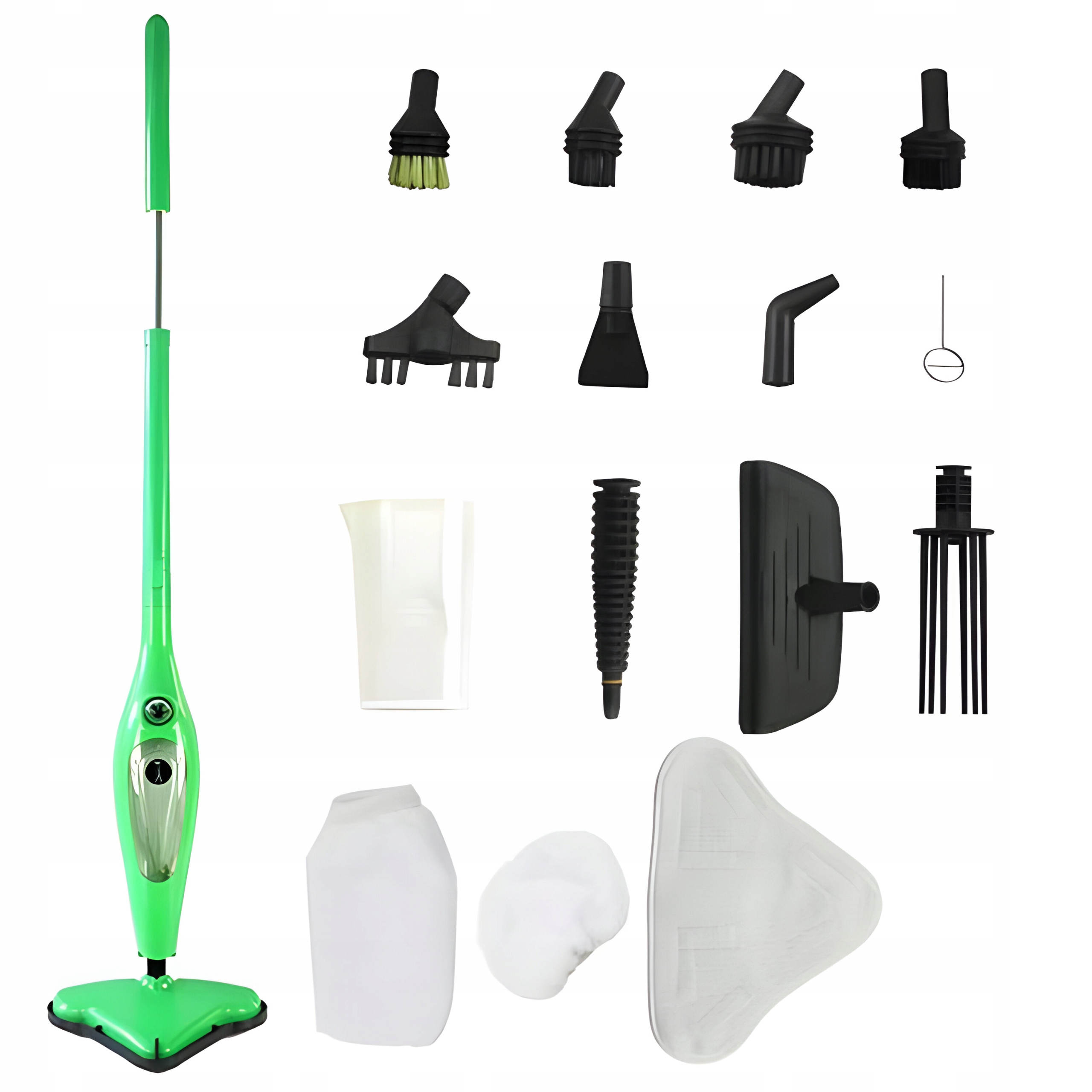 Parní Mop Multi Parní Čistič 1300W Multifunkční Napařovač Příslušenství 12v1