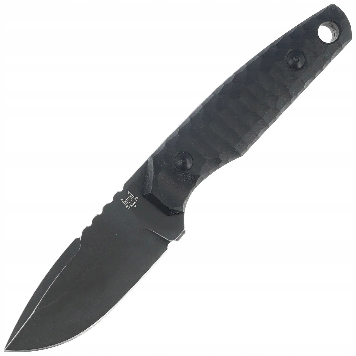Nůž Fox Ks Black G10, Top Shield Antracite Stonewashed (FX-627 G10B)