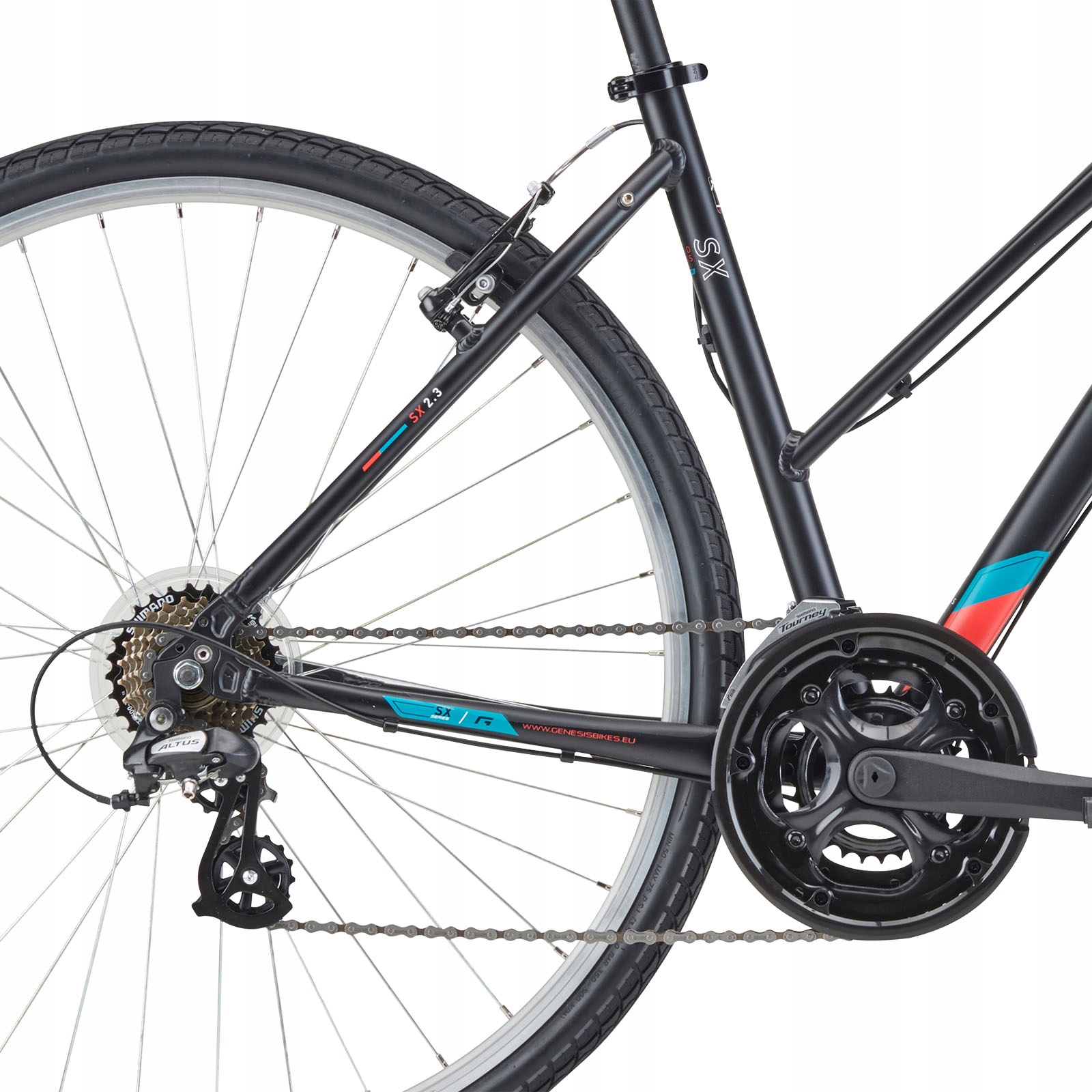 Rower crossowy damski Genesis Speed Cross SX LEKKI aluminiowa rama 47 Model Speed SX 2.3