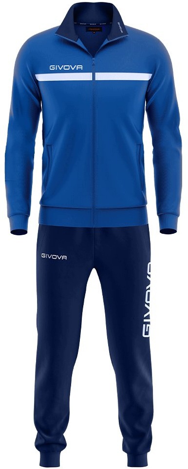 Givova Tuta One Full Zip unisex tepláková souprava, modrá