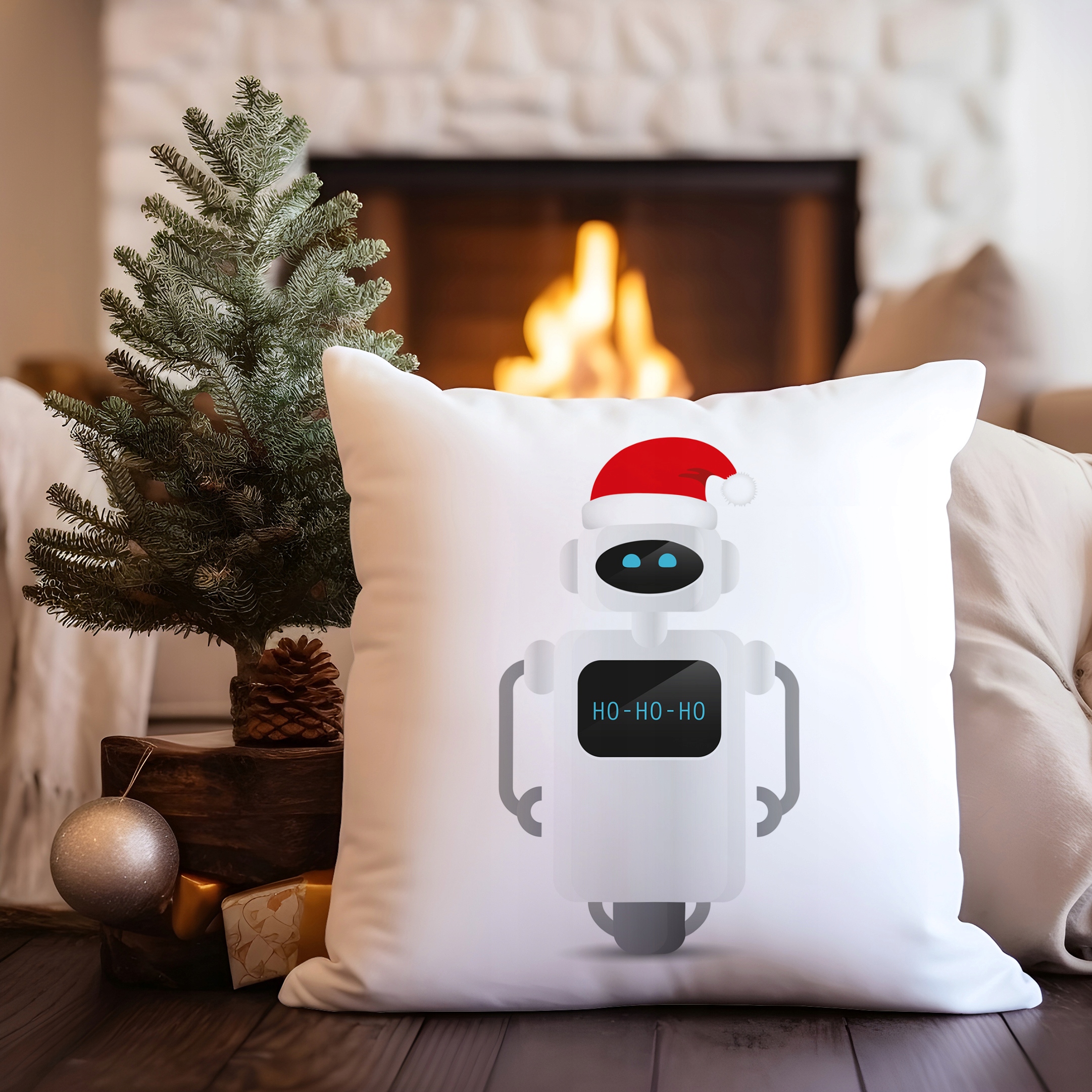 POSZEWKA DEKORACYJNA 40x40 ŚWIĄTECZNA Z NADRUKIEM Zastosowanie inne