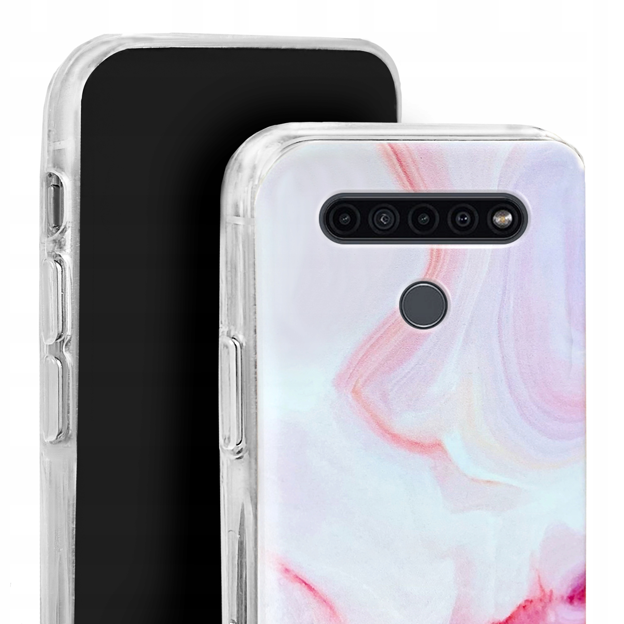 

Etui do Lg K51S silikon case wzory + Szkło