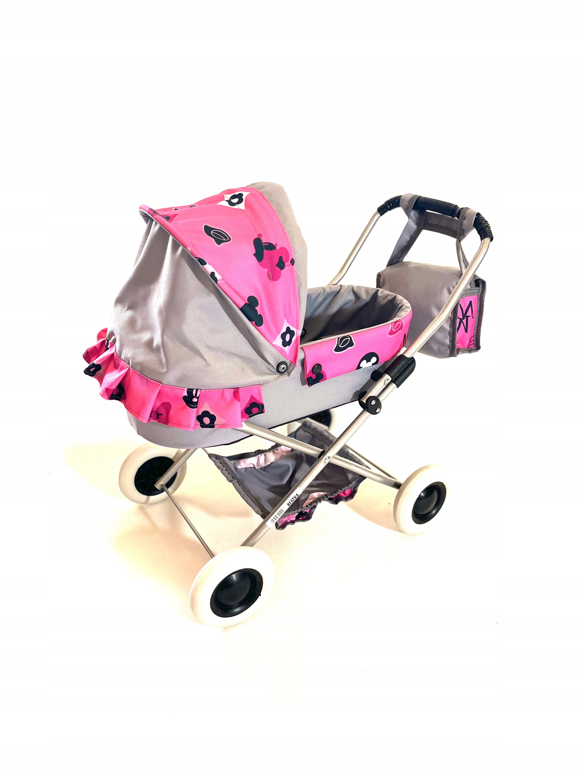 POLSKI W 100 % WÓZEK DLA LALEK Z TORBĄ KOLORY