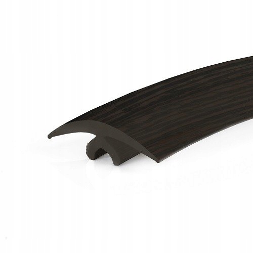 Listwa Progowa Dylatacyjna Elastyczna Do Łuków FLEX 6m WENGE, Profil B