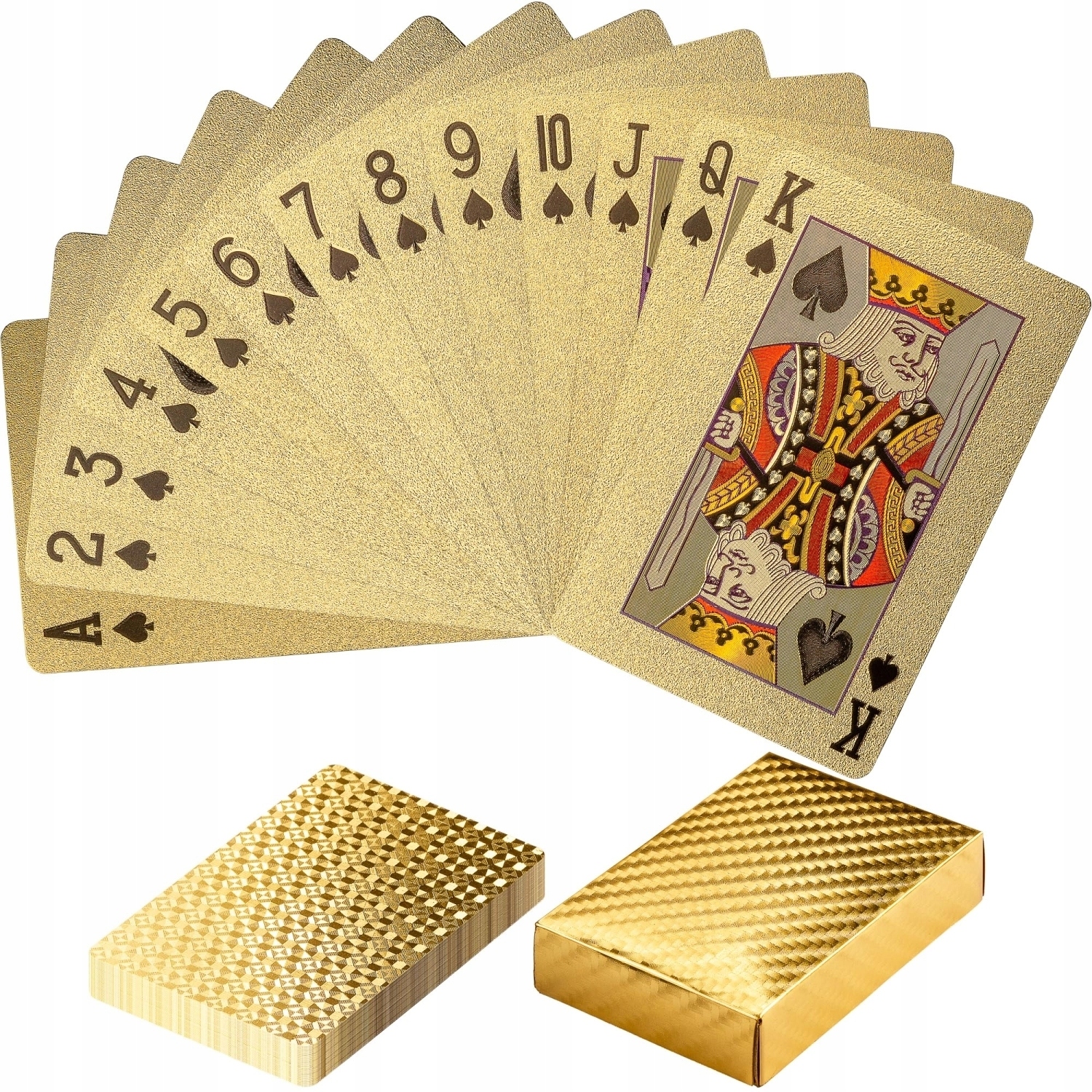 

Złote Certyfikowane Karty Talia Do Gry W Poker