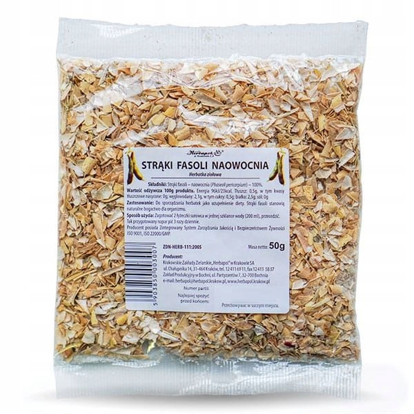 

Fasola strąki naowocnia 50g Herbapol Kraków (herba