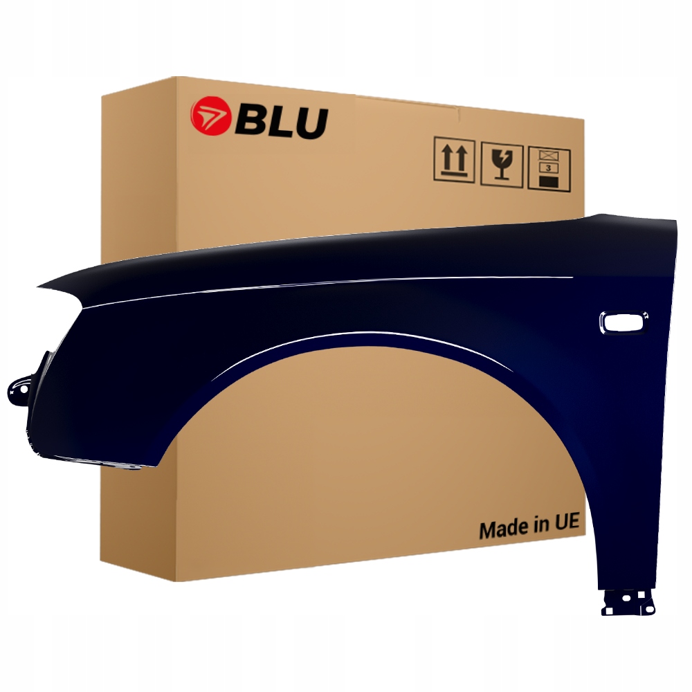 Blu Blatník Audi A4 B7 LZ5L levý modrý 04-08 přední