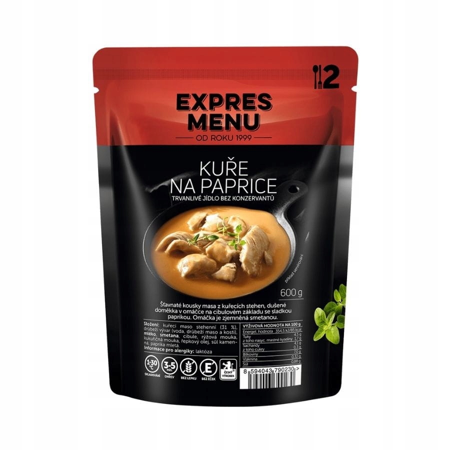 Levně Kuře na paprice Expres Menu 600 g