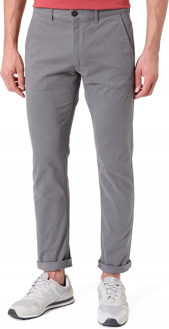 Pánské kalhoty Hugo Boss – chino slim fit – W30/L32 šedé
