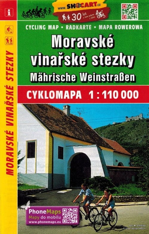 Morawskie Winne Ścieżki Znojmo Breclav Mapa Shoc.