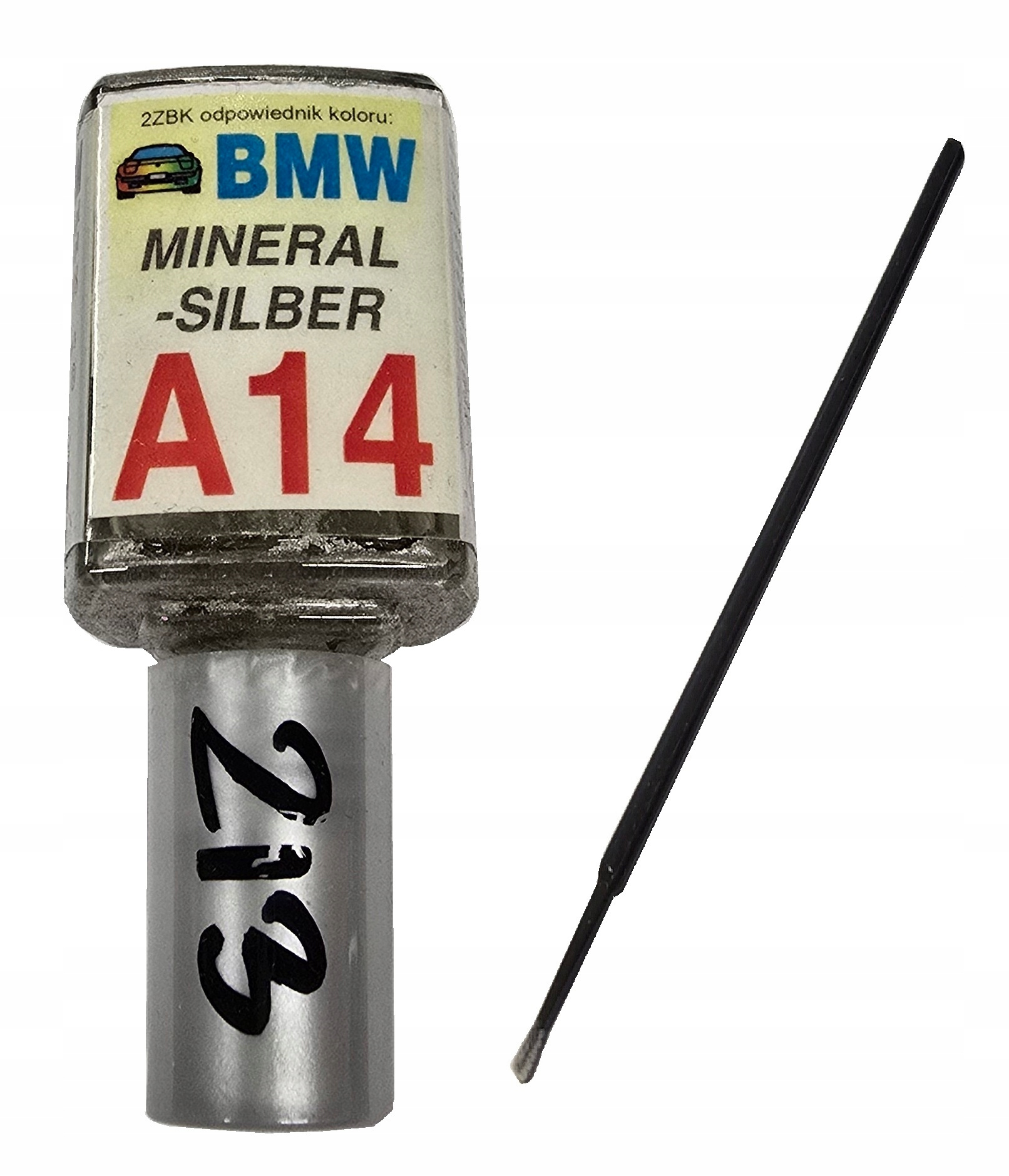 LAKIER BMW A14 MINERAL SILBER ZAPRAWKA ARA 10 ML