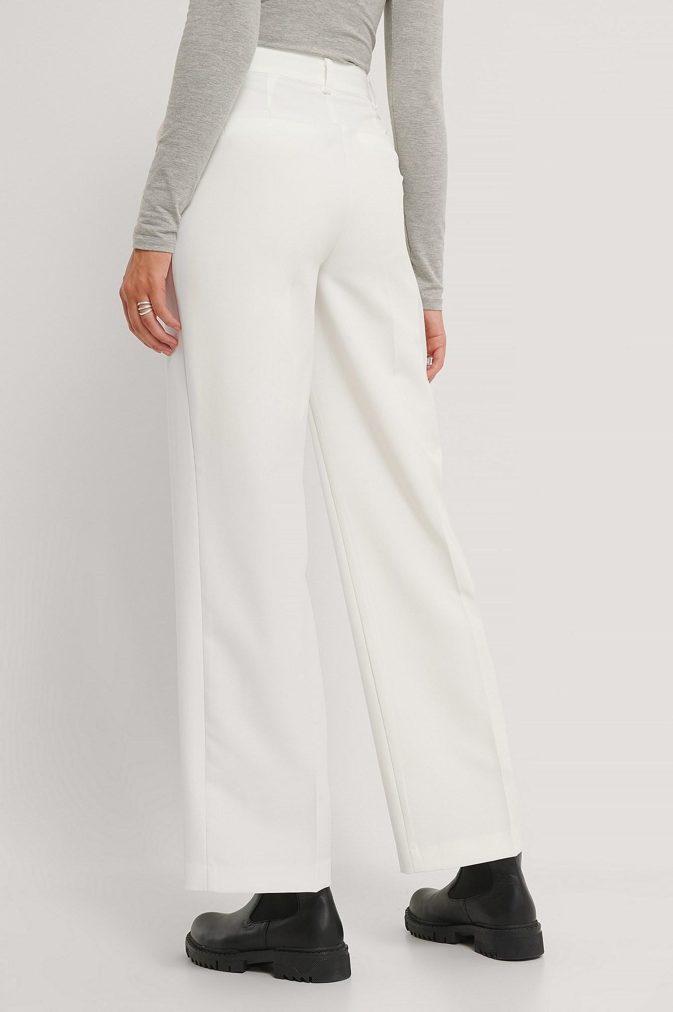 N0A203*NA-KD SPODNIE DAMSKIE ELEGANCKIE _ 34 XS Płeć kobieta