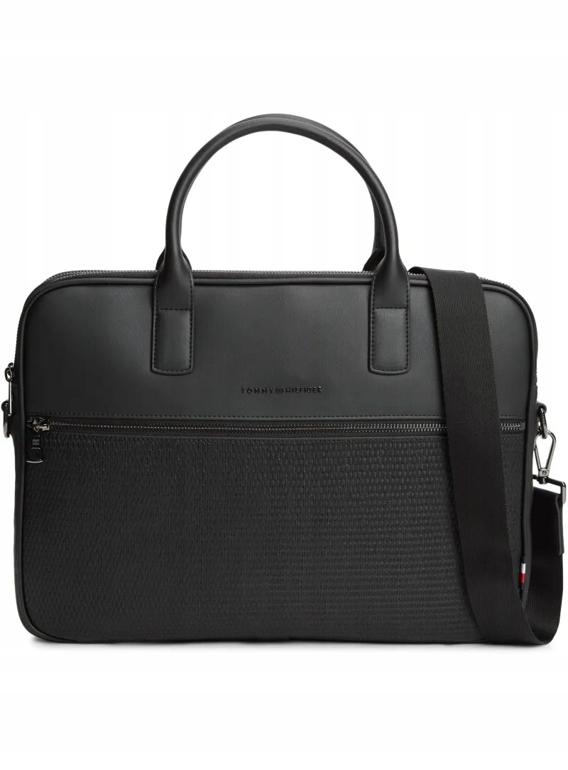 Taška Na Notebook Tommy Hilfiger Th Woven Computer Bag AM0AM14094 Bds