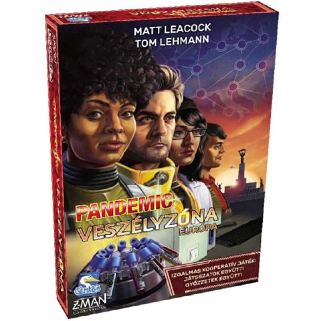 Pandemic: Veszélyzóna Európa társasjáték