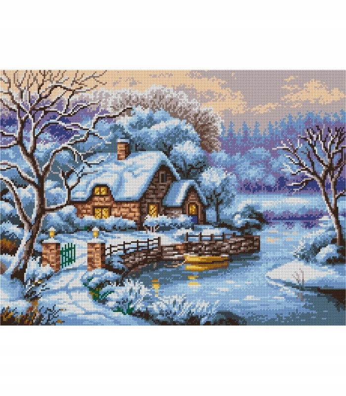 Sada Ariadna kanva mulina vyšívací jehla 53x39 9011