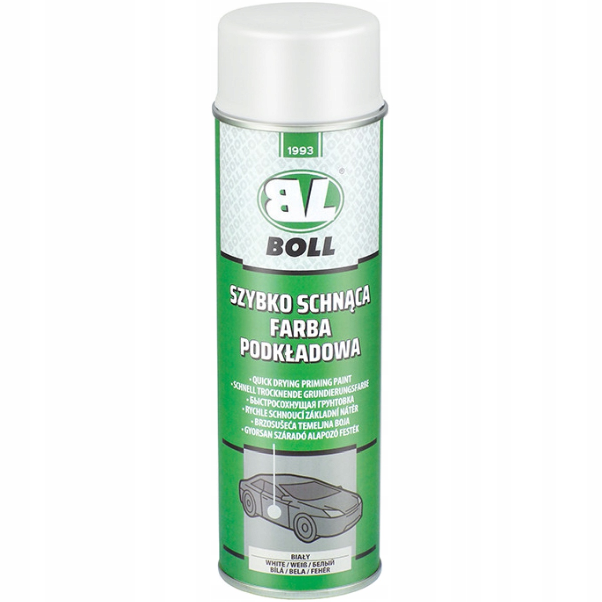 BOLL LAKIER AKRYLOWY 500 ML PODKŁAD BIAŁY
